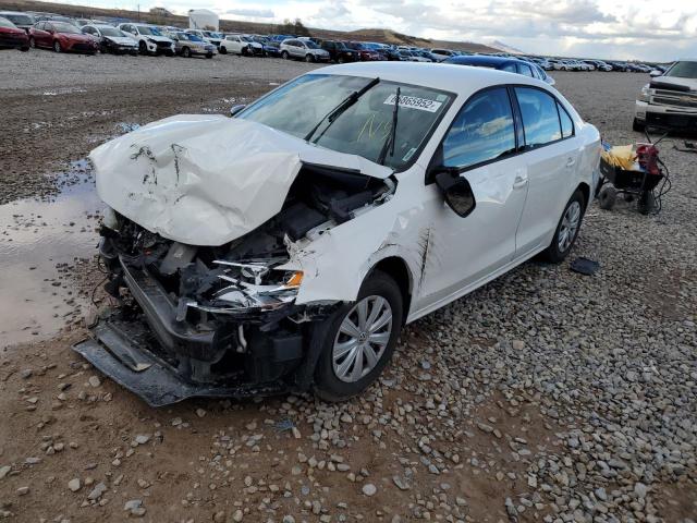 3VW1K7AJ0DM282218 - 2013 VOLKSWAGEN JETTA BASE 白色 照片 2