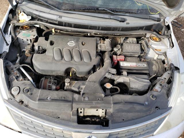 3N1BC13E48L362248 - 2008 NISSAN VERSA SILVER photo 7