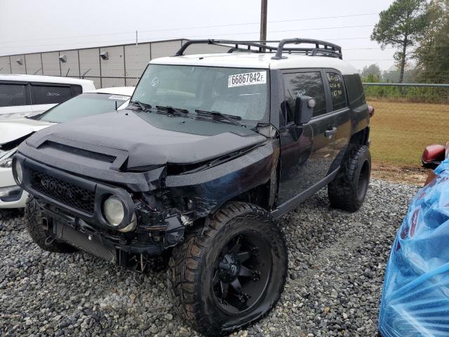 JTEBU11F370084911 - 2007 TOYOTA FJ CRUISER BLACK photo 2