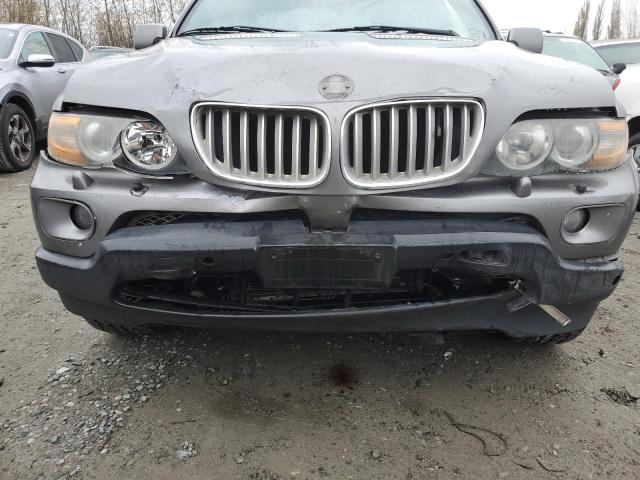 5UXFB53595LV12014 - 2005 BMW X5 4.4I SILVER photo 9