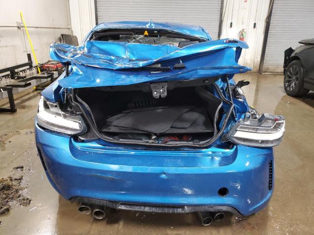 WBS1H9C32HV887339 - 2017 BMW M2 BLUE photo 6