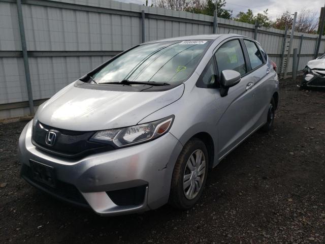 JHMGK5H52GX021616 - 2016 HONDA FIT LX SILVER photo 2