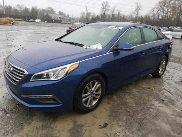 5NPE24AA6FH133646 - 2015 HYUNDAI SONATA ECO BLUE photo 2