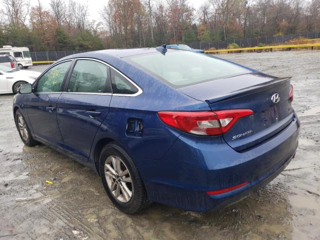 5NPE24AA6FH133646 - 2015 HYUNDAI SONATA ECO BLUE photo 9