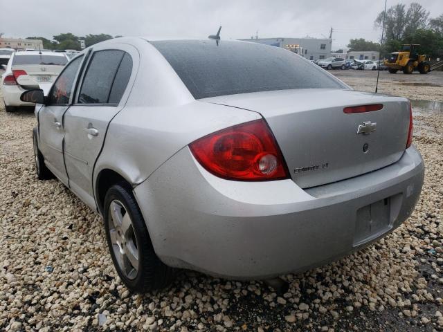 1G1AD5F59A7209988 - 2010 CHEVROLET COBALT 1LT SILVER photo 3