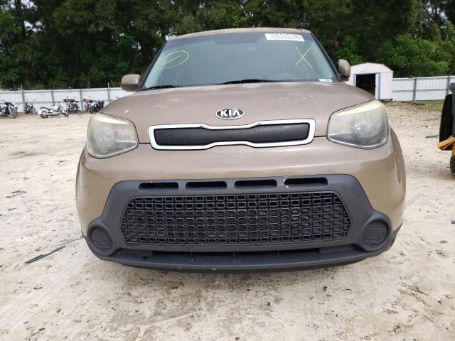 KNDJN2A26F7157565 - 2015 KIA SOUL TAN photo 5