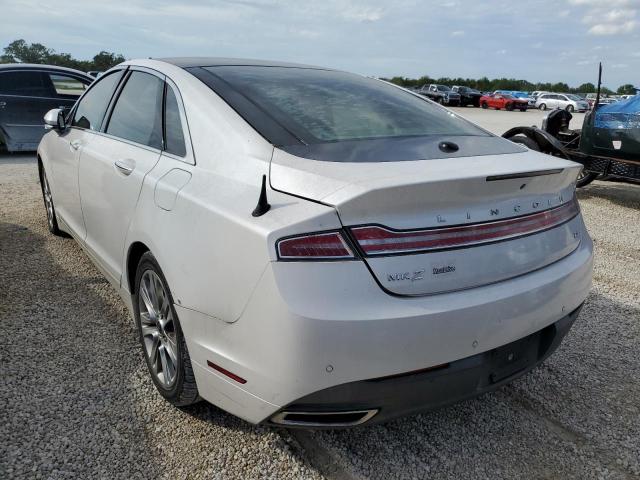 3LN6L2LU2ER828856 - 2014 LINCOLN MKZ HYBRID BLACK photo 2