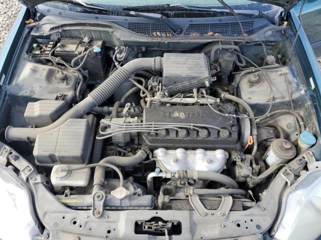 2HGEJ6613YH529103 - 2000 HONDA CIVIC BASE GREEN photo 7