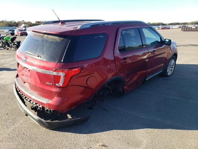 1FM5K8D83JGB02685 - 2018 FORD EXPLOR XLT RED photo 4