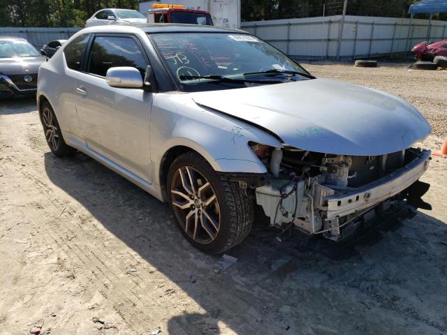 JTKJF5C70E3088135 - 2014 TOYOTA SCION TC SILVER photo 4