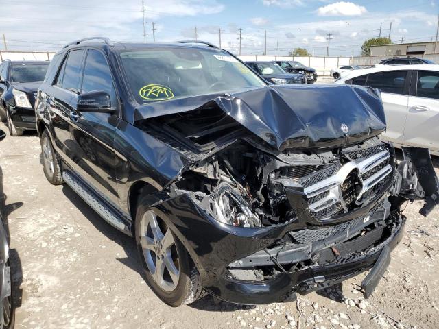 4JGDA5HB8HA981696 - 2017 MERCEDES-BENZ GLE 350 4M BLACK photo 1