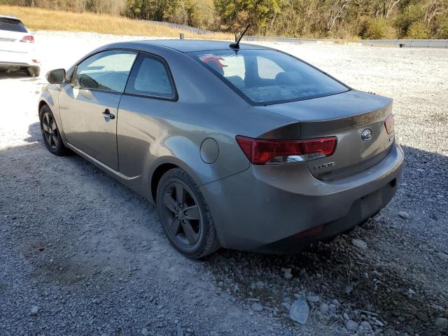 KNAFU6A26A5165196 - 2010 KIA FORTE EX GRAY photo 3