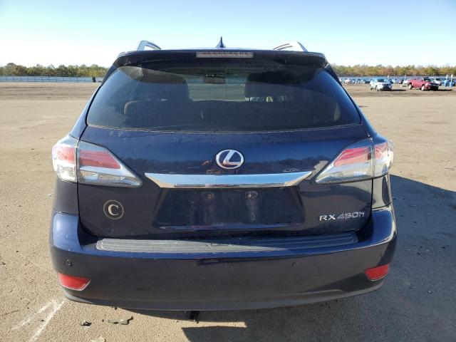 2T2BC1BA1FC004872 - 2015 LEXUS RX 450H BLUE photo 6