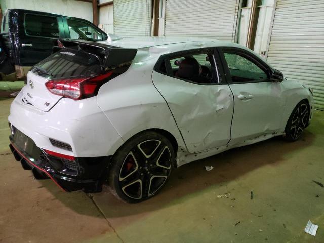 KMHT36AH9LU007453 - 2020 HYUNDAI VELOSTER N WHITE photo 3