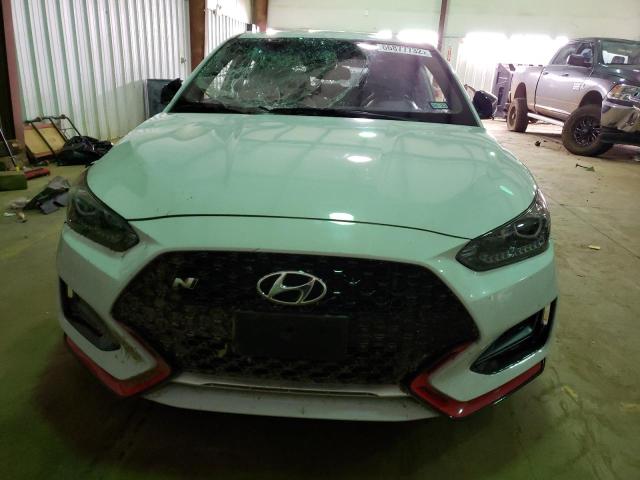 KMHT36AH9LU007453 - 2020 HYUNDAI VELOSTER N WHITE photo 5