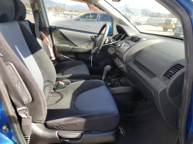 JHMGD38677S019526 - 2007 HONDA FIT S 蓝色 照片 5