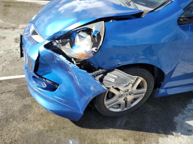 JHMGD38677S019526 - 2007 HONDA FIT S 蓝色 照片 9