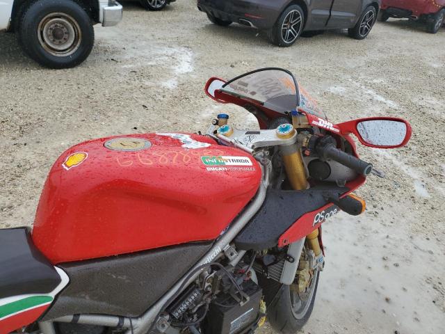 ZDM1SB5V22B020566 - 2002 DUCATI 996 S RED photo 5