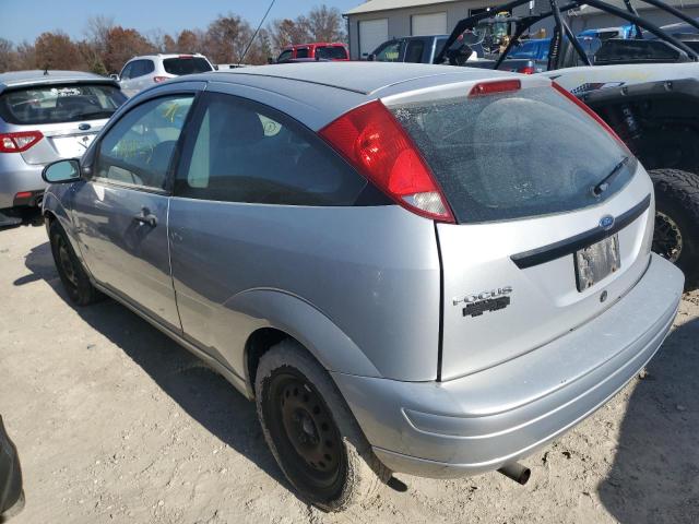 1FAFP31N07W222133 - 2007 FORD FOCUS ZX3 GRAY photo 3