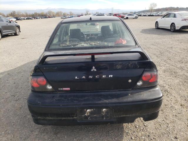 JA3AJ86E82U025175 - 2002 MITSUBISHI LANCER OZ BLACK photo 6