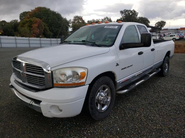 3D7LL38C36G243994 - 2006 DODGE RAM 3500 S WHITE photo 2