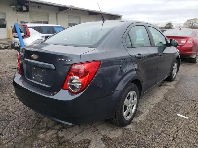 1G1JA5SH0D4245521 - 2013 CHEVROLET SONIC LS BLACK photo 4