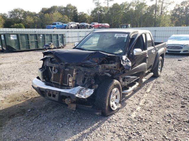 1GCDS136068181354 - 2006 CHEVROLET COLORADO BLACK photo 2