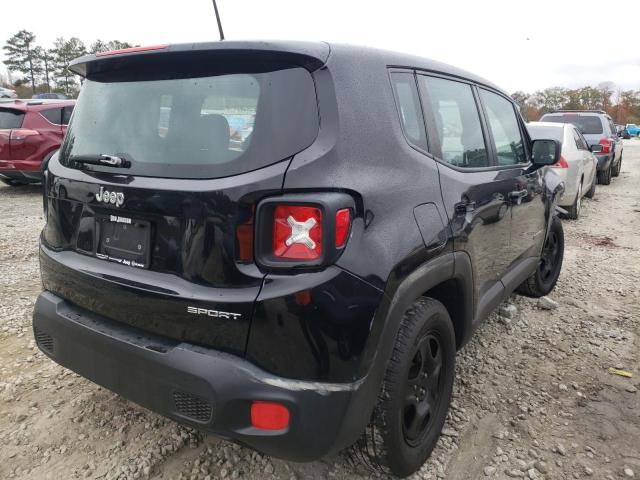ZACCJAAB4HPG15320 - 2017 JEEP RENEGADE S BLACK photo 4