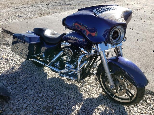 1HD1KBW126Y623476 - 2006 HARLEY-DAVIDSON FLHXI BLUE photo 1