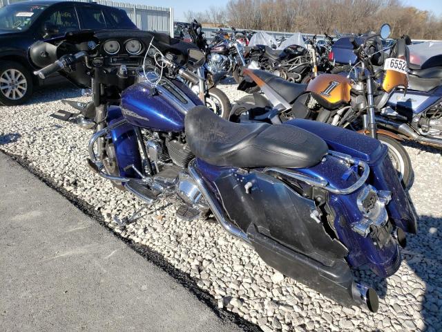 1HD1KBW126Y623476 - 2006 HARLEY-DAVIDSON FLHXI BLUE photo 3