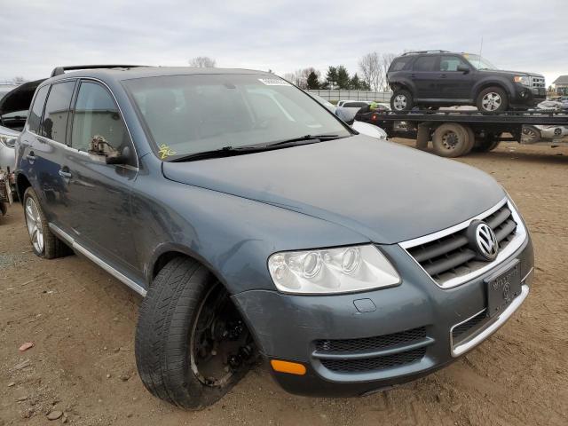 WVGCM67L34D006535 - 2004 VOLKSWAGEN TOUAREG 4. BLUE photo 1