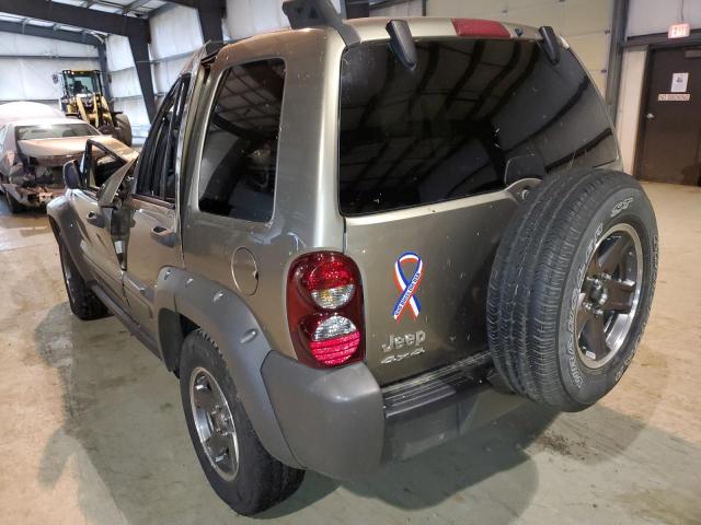 1J4GL38K65W538908 - 2005 JEEP LIBERTY RE TAN photo 3