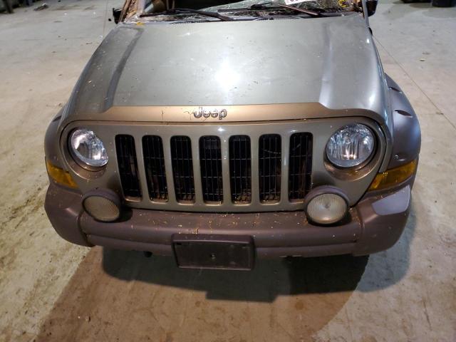 1J4GL38K65W538908 - 2005 JEEP LIBERTY RE TAN photo 7