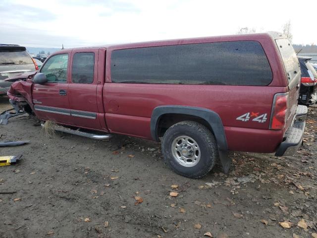 1GCHK29225E227214 - 2005 CHEVROLET silverado MAROON photo 2