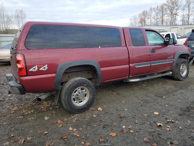 1GCHK29225E227214 - 2005 CHEVROLET silverado MAROON photo 3