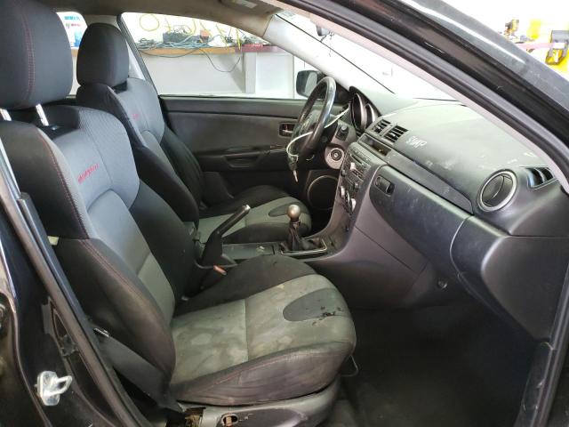 JM1BK34L571672911 - 2007 MAZDA SPEED 3 أسود صورة 5