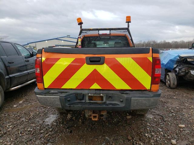 1GC2CVCG3BZ157154 - 2011 CHEVROLET SILVERADO ORANGE photo 6