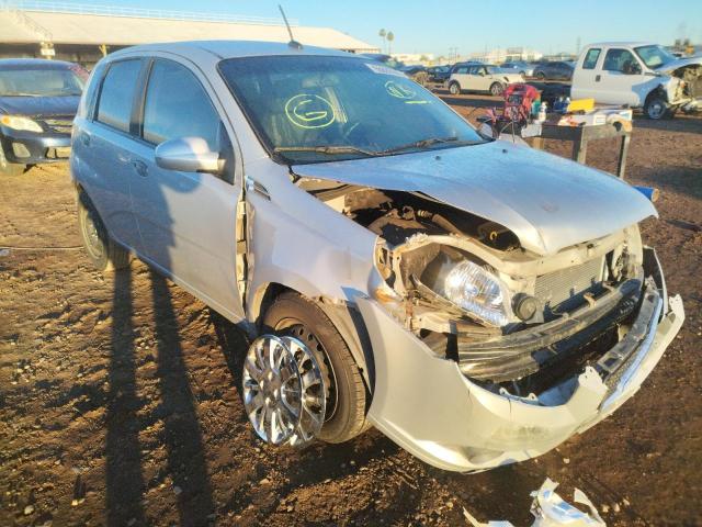 KL1TD66E39B669427 - 2009 CHEVROLET AVEO LS 灰色 照片 1