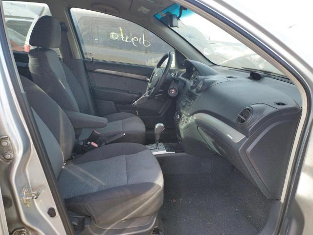 KL1TD66E39B669427 - 2009 CHEVROLET AVEO LS 灰色 照片 5