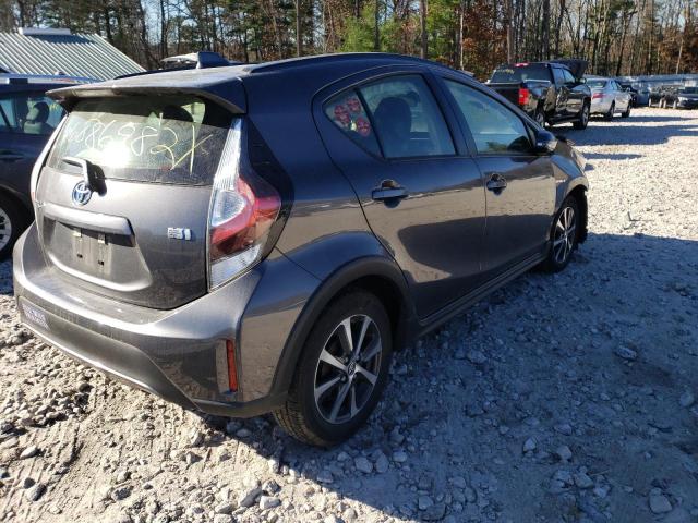 JTDKDTB32J1605753 - 2018 TOYOTA PRIUS C BLACK photo 4