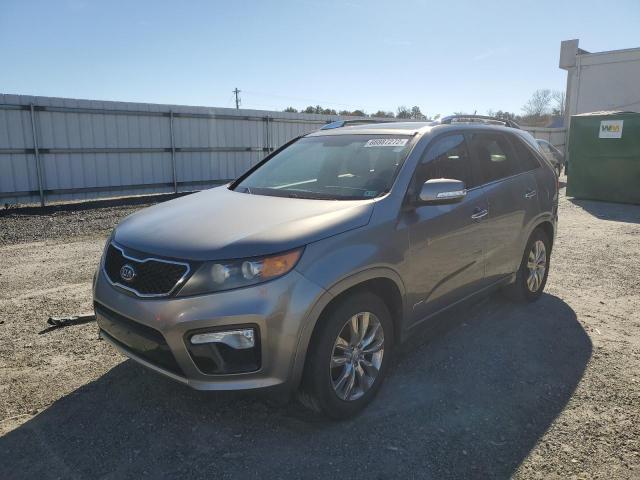 5XYKWDA23CG212968 - 2012 KIA SORENTO SX SILVER photo 2