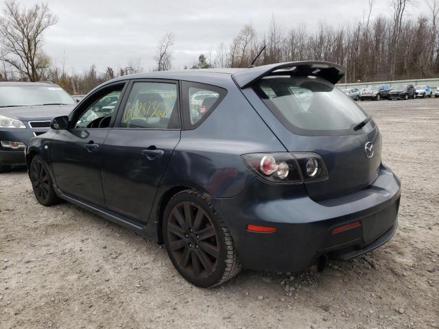 JM1BK34M581148961 - 2008 MAZDA SPEED 3 CHARCOAL photo 3
