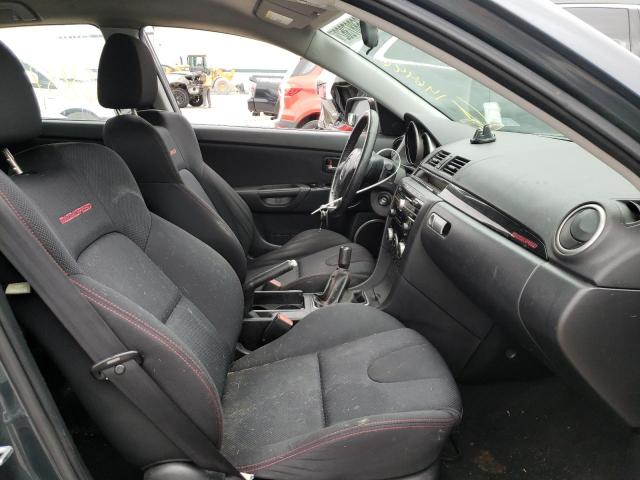 JM1BK34M581148961 - 2008 MAZDA SPEED 3 CHARCOAL photo 5