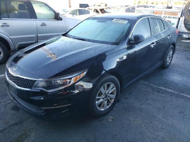 5XXGT4L35GG117858 - 2016 KIA OPTIMA LX BLACK photo 2