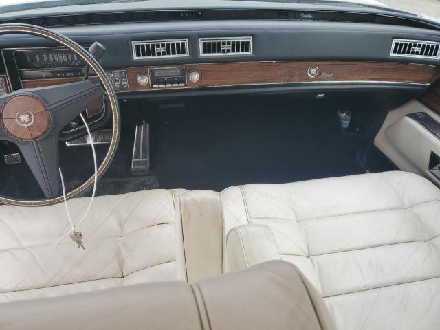 6L47S6Q179362 - 1976 CADILLAC ELDORADO WHITE photo 8