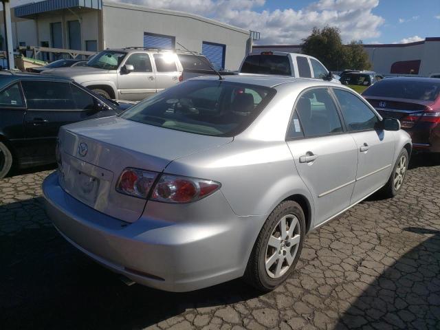 1YVHP80CX75M59177 - 2007 MAZDA 6 I SILVER photo 4