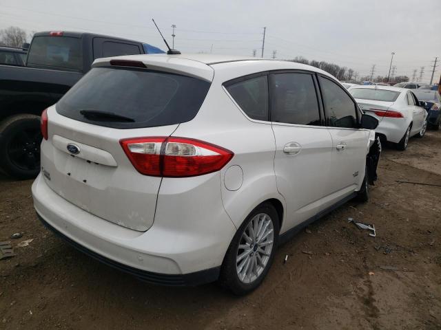 1FADP5CU9DL543639 - 2013 FORD C-MAX PREM WHITE photo 4