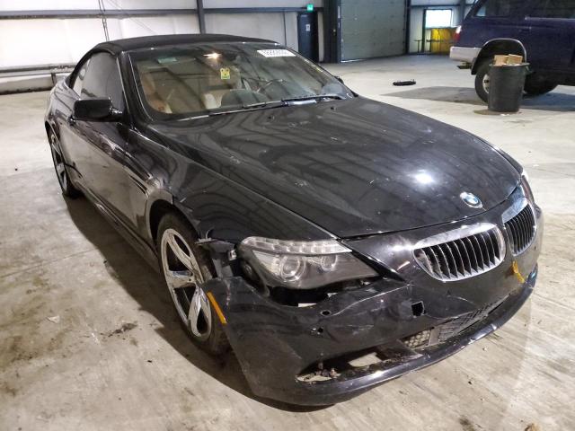 WBAEB53568CX61983 - 2008 BMW 650 I BLACK photo 1