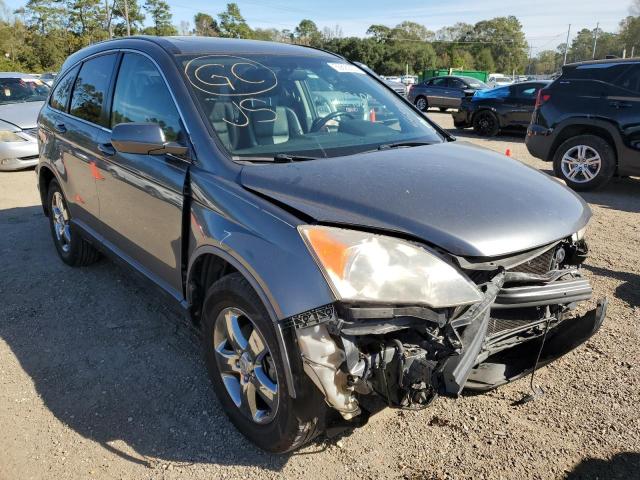 JHLRE4H72AC007858 - 2010 HONDA CR-V EXL GRAY photo 1