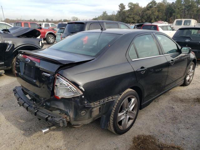 3FAHP0KC1CR318838 - 2012 FORD FUSION SPO BLACK photo 4